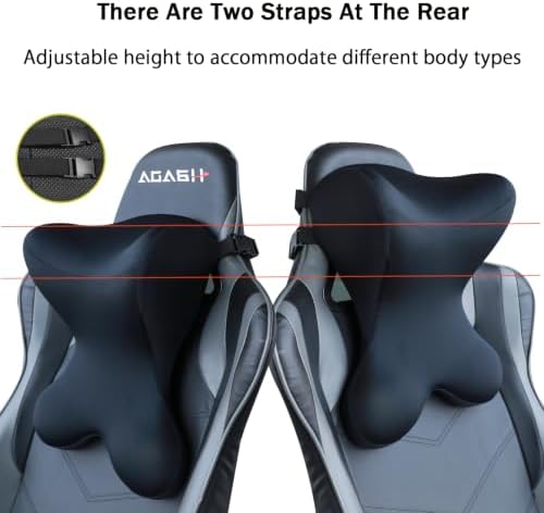 Car Neck Pillow for Driving Car Headrest Pillow Soft Memory Foam