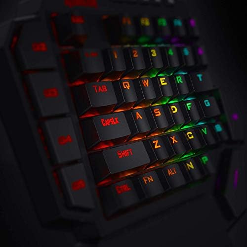 Redragon K585 Wired One-Handed RGB Gaming Keypad, Tactical 42-Key Layout