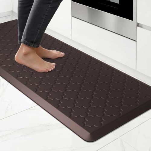 Kitchen Mats for Floor, Cushioned Anti Fatigue Mat, Chocolate