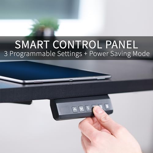 VIVO Black 83 x 30 in Standing Desk, DESK-KIT-2W8B