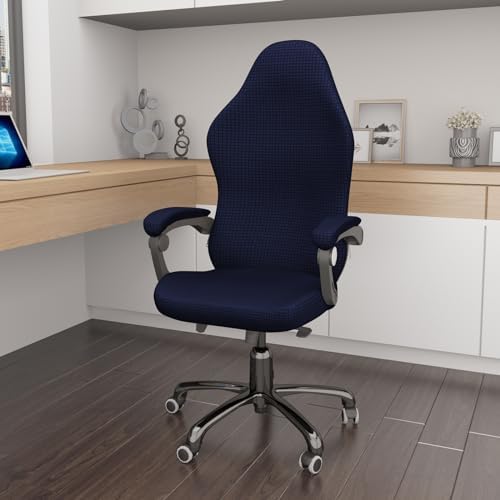 Gaming Chair Cover Game Chair Cover for Reclining Rotating Chair, Navy Blue
