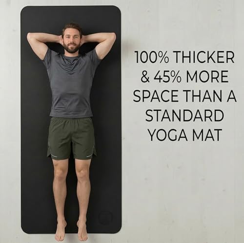 Extra Large Yoga Mat XL, Wide and Long, Extra Thick Non Slip Exercise Mat