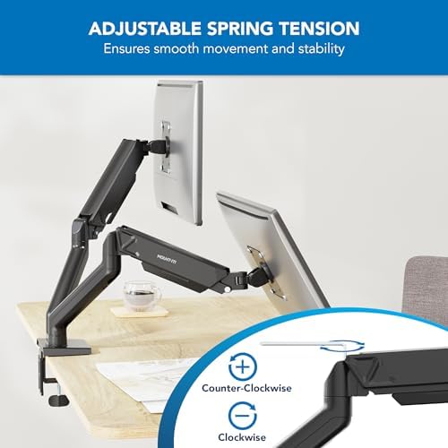 Mount-It! Dual Monitor Mount, 17-32", 19.8 lbs Each