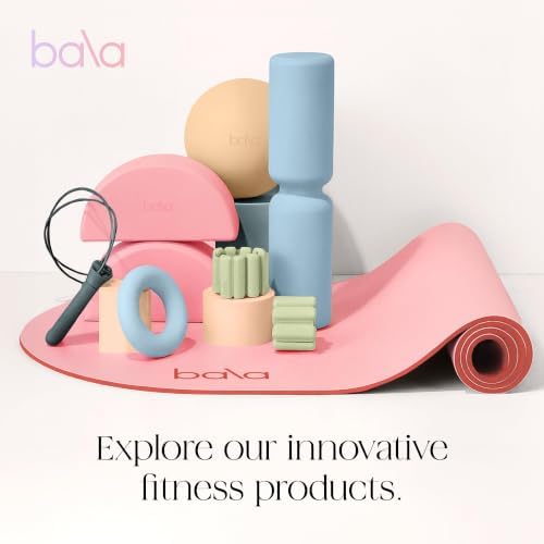 Bala Yoga Mat for Home Gym, Non-Slip Exercise Mat for Home Yoga