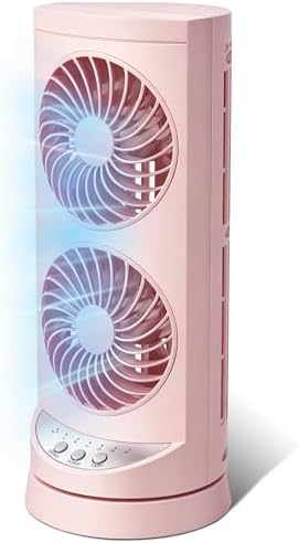 Personal Tower Cooling Fans that Blow Cold Air,25dB Quiet Fan with 24ft/s