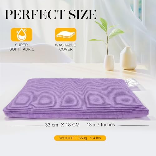 Microwavable Heating Pads with Washable Cover Flaxseed Microwave Heat Pack