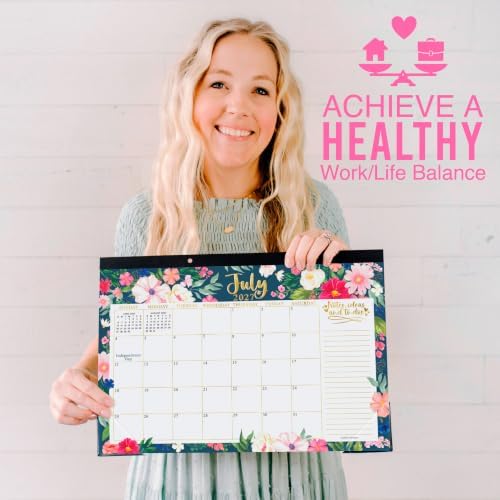 Large Desk Calendar 2027 - Desktop Calendar 2027-2028