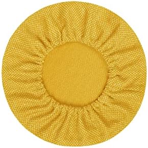 Machine Washable Seat Cover ADHD Chair, Fitness Seat Stool for Stability, Balance, Yoga, Office, School, Wellness, Active Sitting (Yellow Gold)
