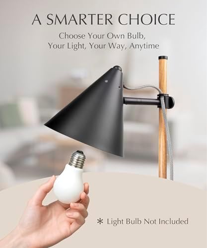 HarvestLand Noah Desk Lamp, Adjustable Reading Lamp, Home Office & Bedside