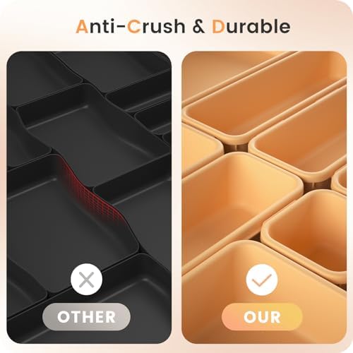 A-LuGei 【𝟓 𝐒𝐈𝐙𝐄 Tool Box Organizer Tray Divider Set Drawer Organizer