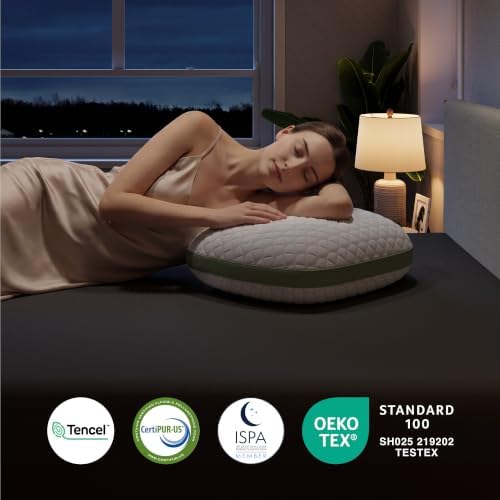 Novilla Adjustable Side Sleeper Pillow for Neck and Shoulder Pain Relief