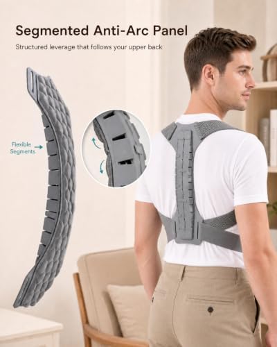 OFIR Men's After-Work Reading Posture Corrector, Upper Back Trainer