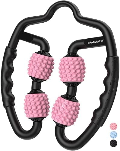 Shadowfit Muscle Massager Roller, Trigger Point Foam Roller for Calves, Legs, Arms, Shin Splints, Massage Tool to Relieve Soreness, Stiffness, and Tight Muscles, Cellulite Deep Tissue Massaging