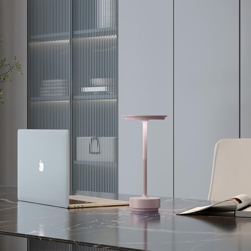 2 Pack Cordless Table Lamps Rechargeable, 5000mAh LED Table Light