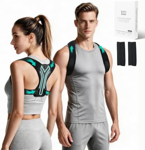 Posture Corrector for Women and Men, Adjustable Upper Back Brace