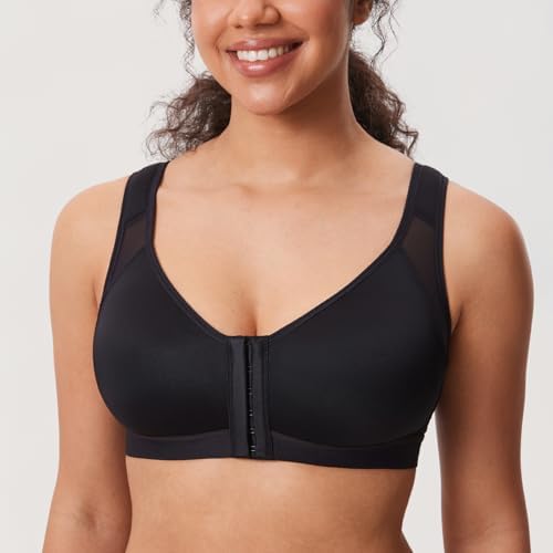 DELIMIRA Women's Front Closure Posture Support Bras