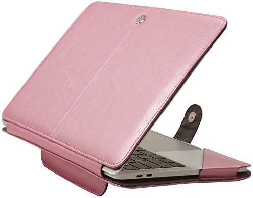 MOSISO PU Leather Sleeve Case Compatible with MacBook Air 13.6 inch