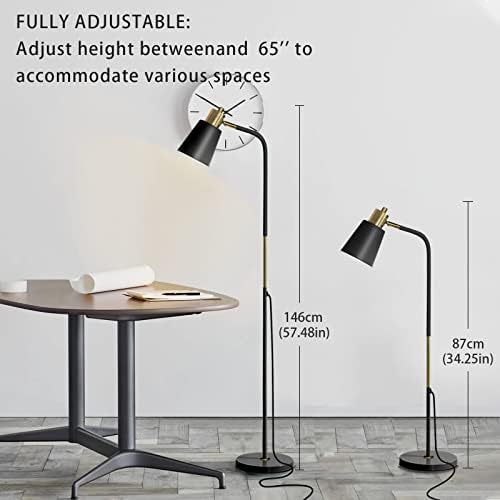 LALISU Floor Lamp 3-Color Temperature Floor Lamps Reading Standing Lamp