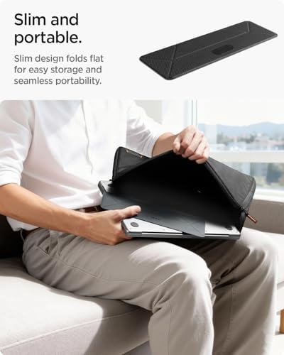 Spigen Slim Fold Portable Laptop Stand Keyboard Riser Foldable Portable