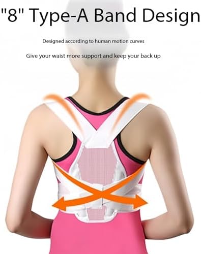 Invisible Posture Corrector for Men & Women - Anti Hunchback, Breathable Back Brace