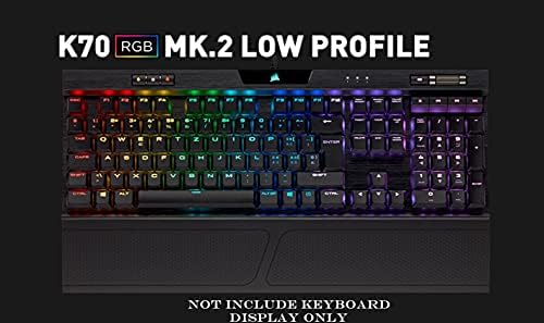 New Wrist Rest Pad Palm Protection Support for Corsair K70 MK.2 Low Profile Mechanical Gaming Keyboard (K70 MK.2 (Low Profile))
