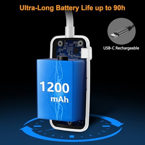 Gritin 19 LED Rechargeable Book Light for Reading in Bed