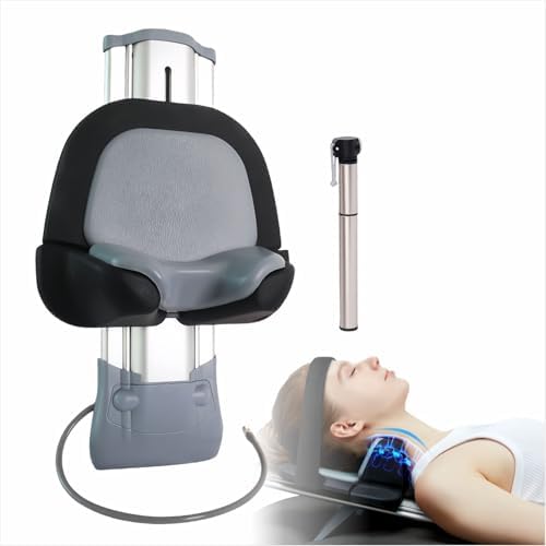 Home Cervical Neck Traction Device - Neck Relaxer and Stretcher for Pain Relief, Spinal Decompression, Pinched Nerve