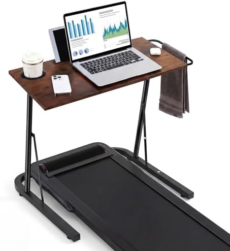 Weysat Walking Pad Desk, Adjustable Height Treadmill Desk, 31.5"-47.2"