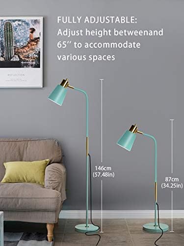 LALISU Floor Lamp Industrial Floor Lamps Reading Farmhouse Standing Lamp