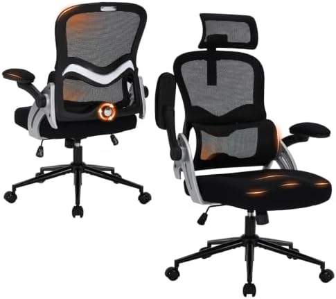 Ergonomic Office Chair 400 lbs Mesh Desk Chair with Headrest