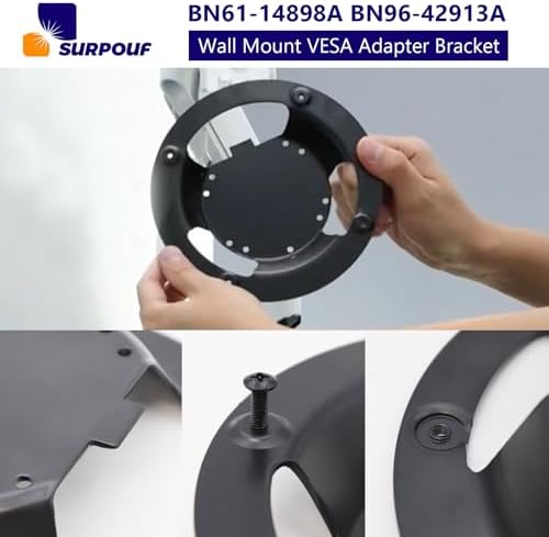 BN61-14898A BN96-42913A Wall Mount VESA Adapter Bracket for Samsung Odyssey G6 G7 27/28/32/49'' Monitor C49HG90DM C49J890DK C49RG90SS S49A950UI C32G75TQS C32HG70QQ S32BG650E S32BG652E S32BG654E