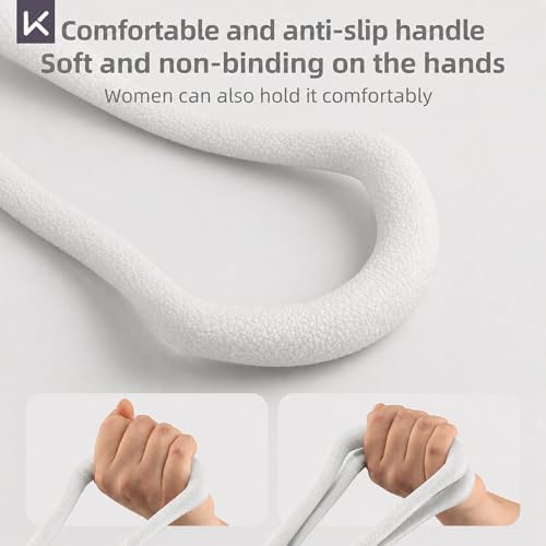 Keep Figure-8 Resistance Band - High Elasticity Exercise Band for Arm Toning, Shoulder & Core Stretching - Anti-Slip Grip Portable Fitness Equipment for Home Workout