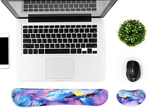Keyboard Wrist Rest Pad and Mouse Wrist Support Wrist Rest Set