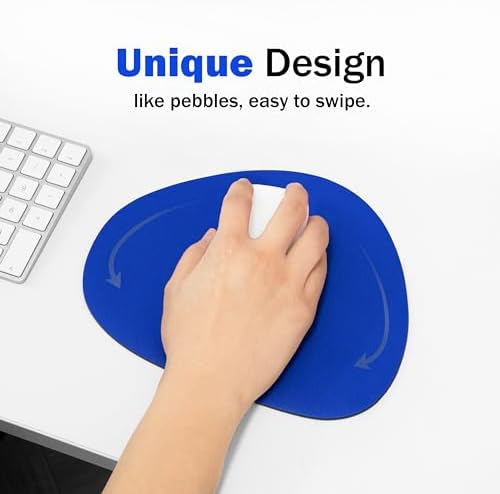 GREEDY FARMERS Mouse pad, Non-Slip Washable Waterproof Computer Mouse pad (Hawaii Blue)