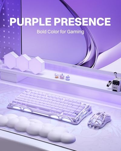 GravaStar Mercury K1 75% Wireless Mechanical Gaming Keyboard RGB Backlit