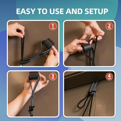 Comness Cervical Neck Traction Device for Home Use, Adjustable Neck Stretcher Strap Over Door for Pain Relief and Spinal Decompression, Restore Natural Curve of The Neck
