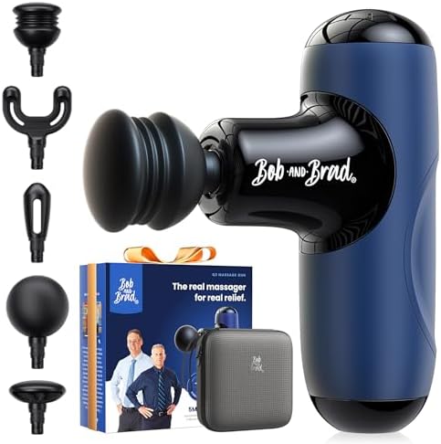 BOB AND BRAD Q2 Mini Massage Gun, Pocket-Sized, Small, Travel Essential