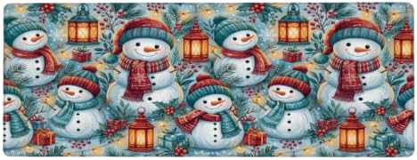 Christmas Large Mouse Pad Non-Slip Rubber Long Gaming Desk Mat
