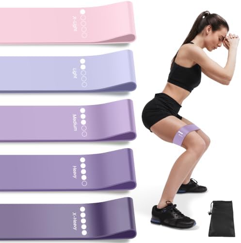 Resistance Bands for Working Out, 5 Levels Elastic Exercise Bands