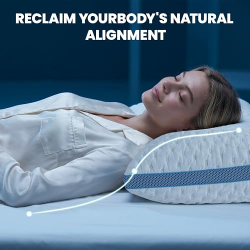 Resort Collection Cooling Shredded Foam Bed Pillows King Size Set of 2