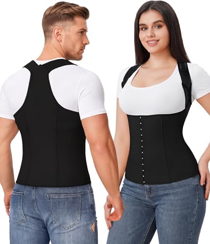 YERKOAD Back Brace for Women Breathable Back Straightener Posture Corrector