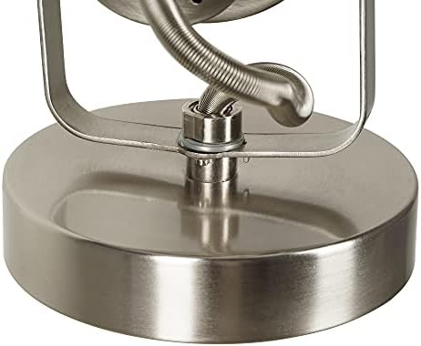 Catalina Lighting 18775-015 Modern Multipurpose Spotlight Desk or Wall Mount Accent Lamp, 6", Brushed Nickel