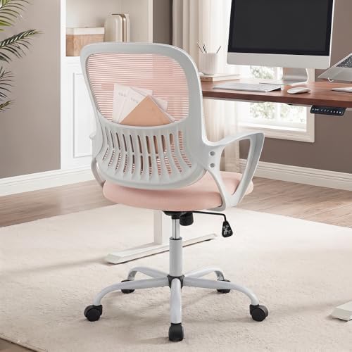 Home Office Desk Chair, Lumbar Support, Mesh Back Computer Chair