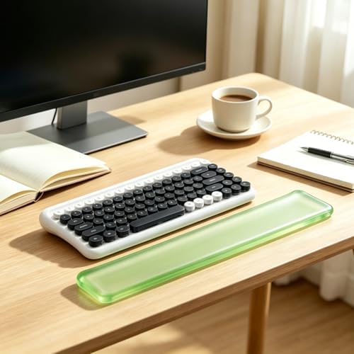 Keyboard Wrist Rest,Gel Wrist Rest for Keyboard-Green Wrist Rest