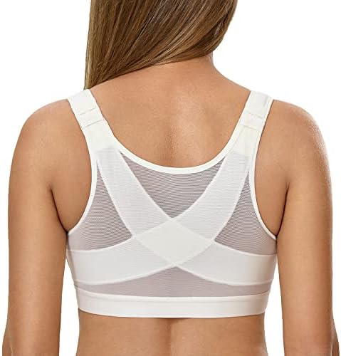 DELIMIRA Women's Front Closure Posture Support Bras