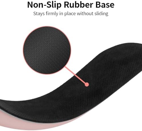 Bloss 2 Pink Wrist Rest for Mouse & Keyboard, Ergonomic Wrist Support