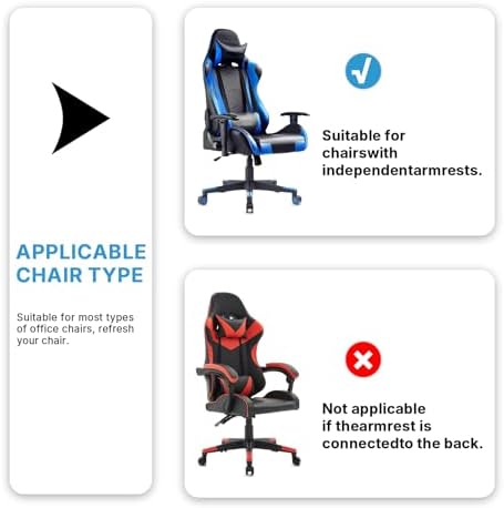 PEKJI Gaming Chair Covers Only, Stretchable Thick Breathable Wear Resistant