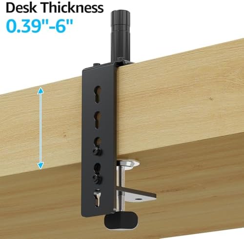 MOUNTUP MU0004 MU0005 Desk C-Clamp Extension for Max 6 in Thick Desk Base