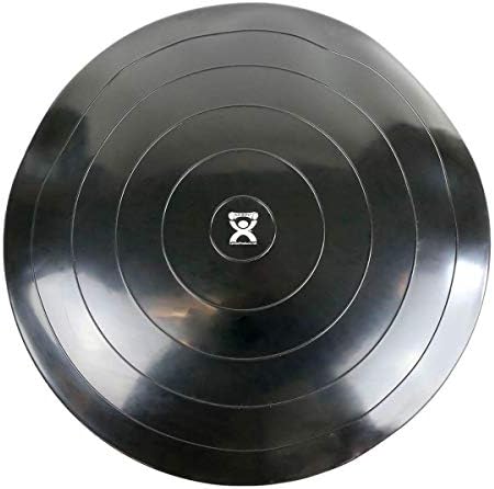 Cando 30-1868BLK Inflatable Vestibular Balance Disc, 23.6" diameter, Black