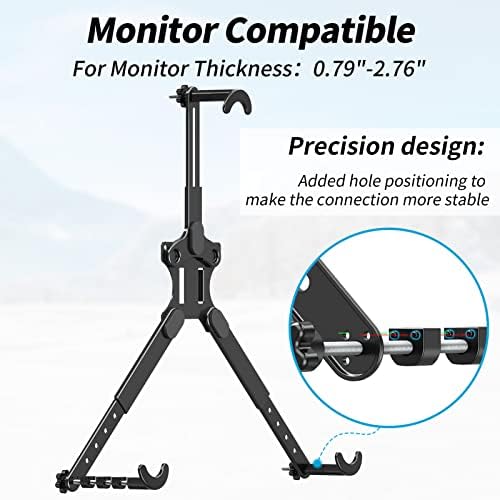 MOUNTUP Universal VESA Mount Adapter Kit, Non-VESA Monitor Mounting Adapter for 19 to 32 inch Computer Screens, Max Load 17.6lbs VESA Adapter